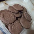 El cooksnap de Ayelen Perez cuando hizo Galletitas de chocolate sin manteca y con Nesquik.