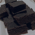 El cooksnap de Juana cuando hizo Brownies veganos de harina de algarroba.