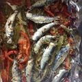 El cooksnap de Paco Merino cuando hizo Sardinas al horno con verduras asadas en los mismos jugos.