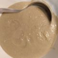El cooksnap de Maria Jose cuando hizo Crema de berenjena.
