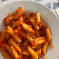 El cooksnap de Manuel cuando hizo Macarrones con verdura.