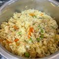 El cooksnap de Juleixy Salazar cuando hizo Arroz con pollo.