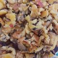 El cooksnap de Juan David Pinzón Vargas cuando hizo Revuelto de setas shiitake.