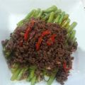 Cooksnap dari Merie Nadjam untuk resep Tumis buncis daging cincang