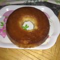 El cooksnap de Vivi cuando hizo Budín de pan con caramelo.