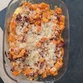 Cooksnap de Caroline ROBIN sur la recette Gratin patate douce, lardon et reblochon