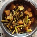 thakkarmansi's cooksnap of when they made ગુવાર-બટેકા નું શાક (Guvar Potato Shak Recipe in Gujarati).