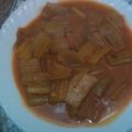 El cooksnap de Julián Izquierdo González cuando hizo Cardos esparragados con chorizo picante.