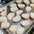 El cooksnap de Lorena Inostroza cuando hizo Pan de ajo.