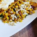 Elyse Rose's cooksnap of when they made Mexican street corn.