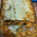 El cooksnap de Maria cuando hizo Lasaña de calabacín.