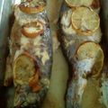El cooksnap de MaryGlory cuando hizo Lubina al horno.