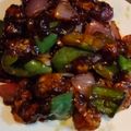 Abhilasha Singh का कुकस्नैप जब उन्होंने टमाटर सोया मंचूरियन (Tamatar soya Manchurian recipe in Hindi) बनाया था।
