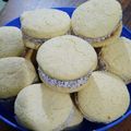 El cooksnap de Valeria Andrada cuando hizo Alfajores de maizena deliciosos !!!.