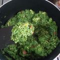 El cooksnap de Aldi Nardi cuando hizo Risotto de espinaca.