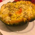 El cooksnap de Fernanda González Viscailuz cuando hizo Calabaza rellena de carne.!!.