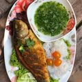Cooksnap Salina Jalaludin semasa beliau membuat Miang Pla Pao.
