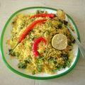 Sampada Shrungarpure's cooksnap of when they made आलु मटार पोहे.