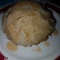 El cooksnap de Katherine Subiaut cuando hizo Pudín de avena.