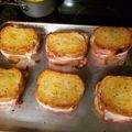 Leelumae's cooksnap of when they made Italian style texas toast sandwich.