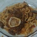 El cooksnap de Andyy Diaz cuando hizo Fideos caseros al huevo.