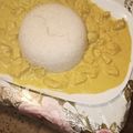 صورة من جنى لجين، شاركها بعد تجربة وصفة ارز 🍚 بمربعات الدجاج 🐔 والكريمة 😋