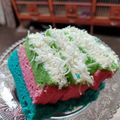Cooksnap dari Riska Fitri ardani untuk resep Rainbow Cake Kukus lembut