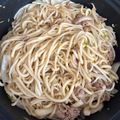 ママメイン！時々子供's cooksnap of when they made 冷凍うどんでかんたん！醤油焼きうどん.