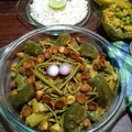 Supriti Paul's cooksnap of when they made আলু বেগুন দিয়ে সজনে ডাঁটা (Aloo begun diye sojne danta recipe in Bengali).