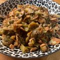 El cooksnap de Mireia cuando hizo Habas estilo catalana.