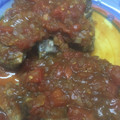 El cooksnap de Diego Comerci cuando hizo Carre de cerdo con salsa barbacoa.