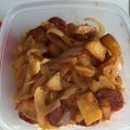 El cooksnap de daniellaposada cuando hizo Chorizos en su salsa.