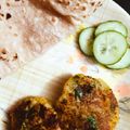 Kashaf Khan's cooksnap of when they made Aloo ky Kabab.