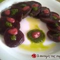 Cooksnap από litsa d στη συνταγή Πατζάρια σαλάτα με pesto duo