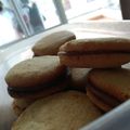 El cooksnap de Cecilia Larrosa cuando hizo Alfajores de maicena.