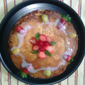 El cooksnap de Jacqueline Flores cuando hizo Pastel imposible fresa y coco.