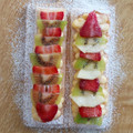El cooksnap de Toni Martín cuando hizo Banda de crema pastelera y frutas (sin gluten).