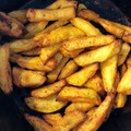 El cooksnap de Ana Esther Ariza cuando hizo Patatas Deluxe al horno y su salsita.