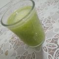 El cooksnap de Anareli Morales cuando hizo Jugo verde.