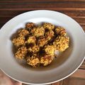 Cooksnap dari Gayatri Handayani untuk resep Bola-bola rambutan zuperduper mie 🍜
