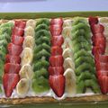 El cooksnap de calimero cuando hizo Tarta de hojaldre, con crema diplomática y fruta.