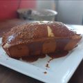 El cooksnap de Gaston Falero🇺🇾 cuando hizo Budín marmolado con salsa de dulce de leche.