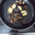 El cooksnap de Jose Manuel Gomez cuando hizo Castañas Asadas en casa en la sartén.