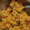 Shree Lakhani's cooksnap of when they made સ્પાઈસી વેજીટેબલ મેગી (Spicy Vegetable Maggi Recipe In Gujarati).