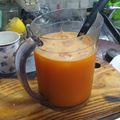 El cooksnap de Juan Manuel Ruiz cuando hizo Jugo de naranja y zanahoria.