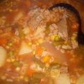 lesliehdz's cooksnap of when they made Country Beef Vegetable Soup.