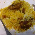 Hina Ibrahim's cooksnap of when they made Mutton yakhni pulao.