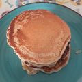 El cooksnap de Carolina Gonzalez cuando hizo Hotcakes/pancakes sin huevo.