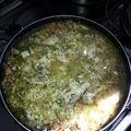 El cooksnap de tatu cuando hizo Guiso Argentino de arroz y pollo. El más rico, receta de mamá.
