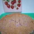 Cooksnap dari Fauziah Adnan Ummu Sarah untuk resep Bolu panggang ubi ungu